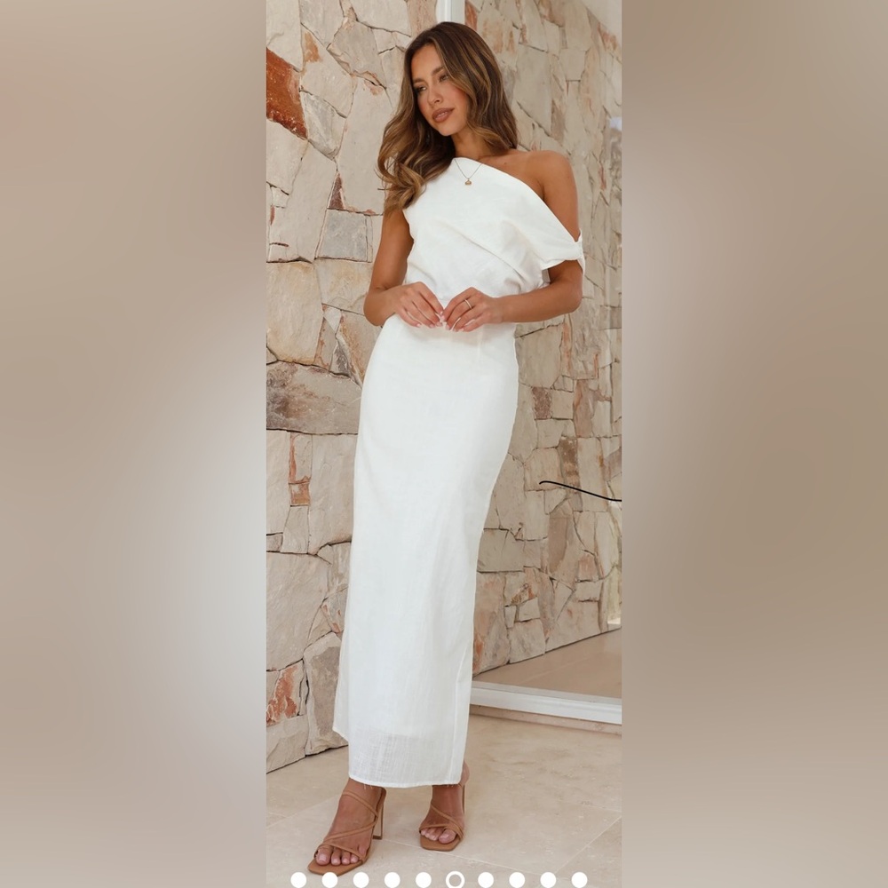 Luci Maxi Dress - White